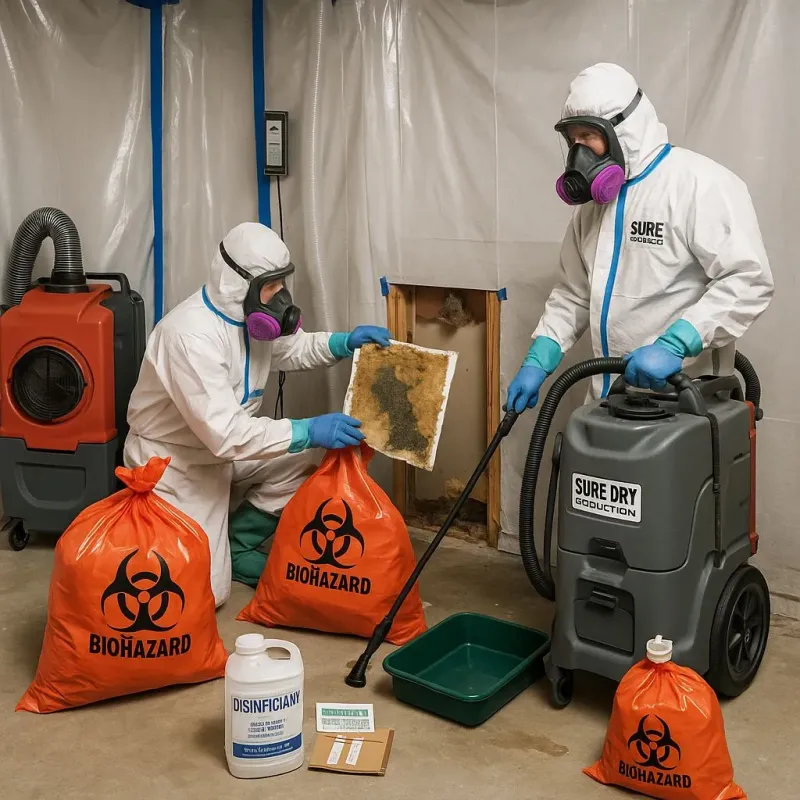 Contaminated Water Handling Protocols process in Nixon, PA