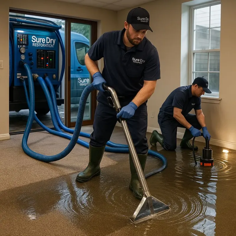 Water Extraction and Removal process in Nixon, PA